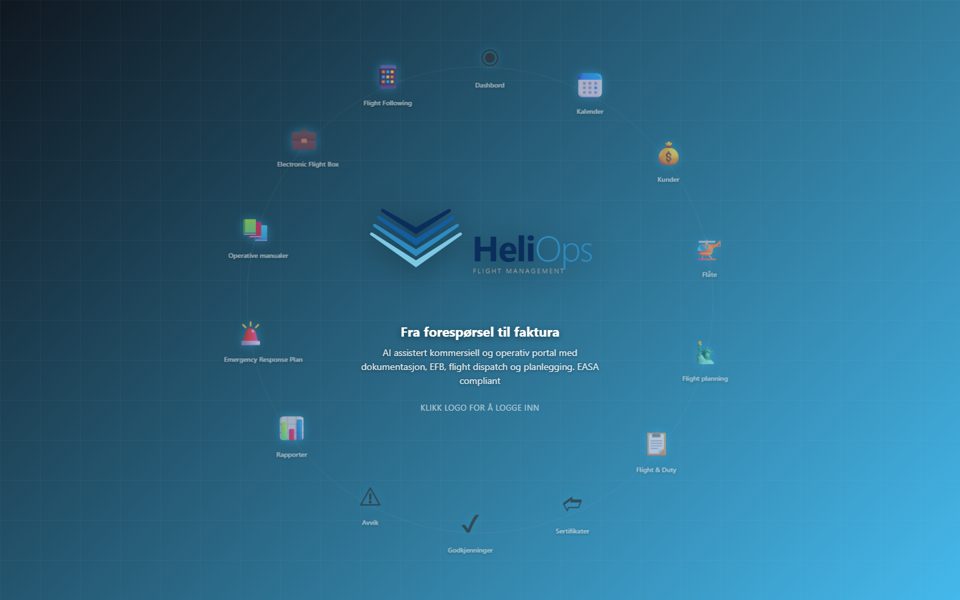 Heliops.app – AI-assisted flight management portal for helicopter operators